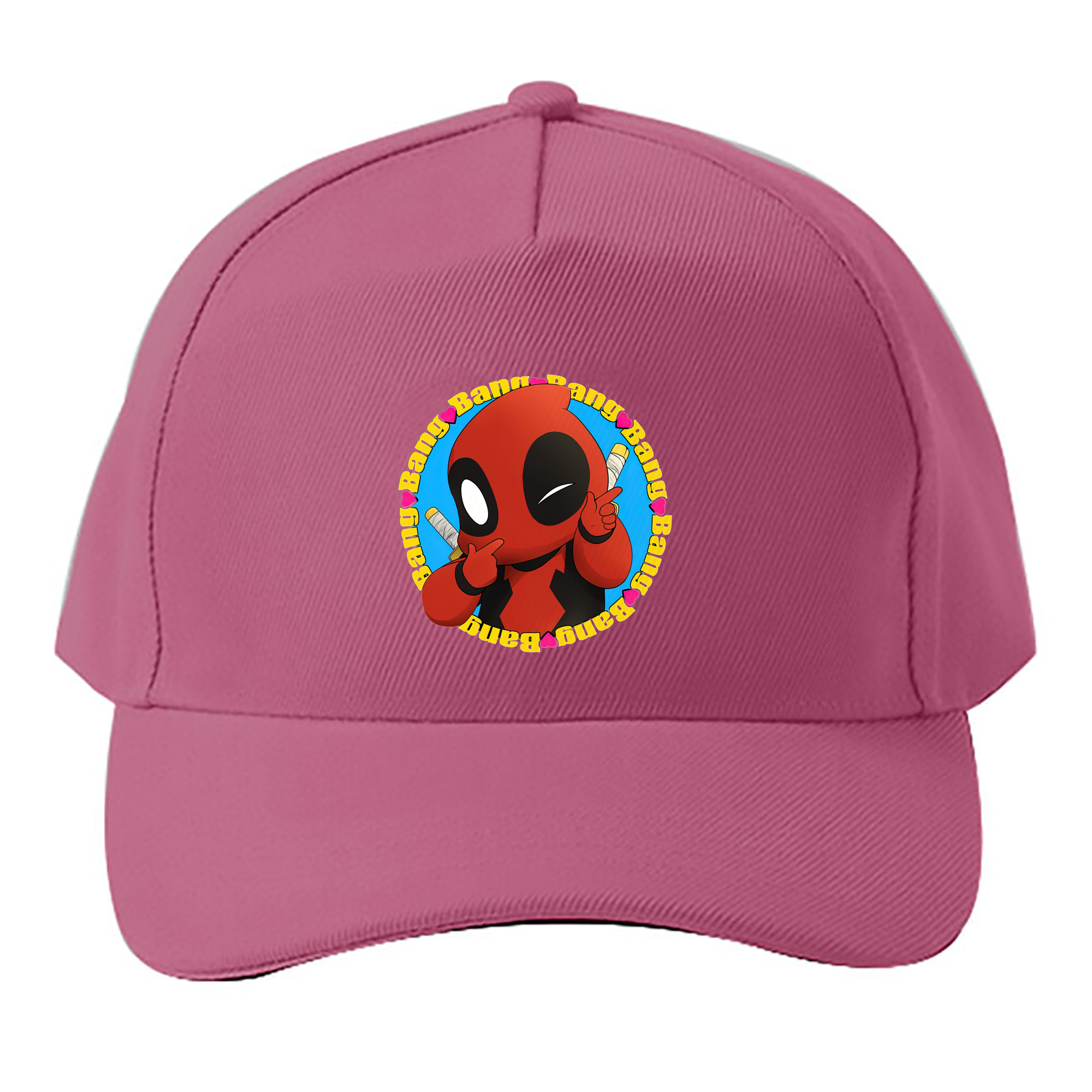 （画像用） Deadpool デッドプール ベースボールキャップ 綿100％ 男女兼用 帽子 スポーツ